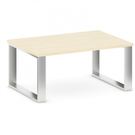 B2B Partner Stół konferencyjny STIFF, blat 1000 x 680 mm, brzoza 498047