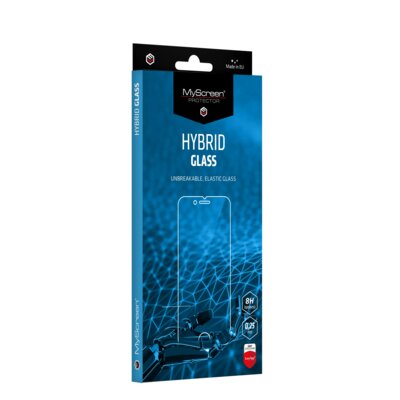 MYSCREEN Szkło hybrydowe Hybrid Glass Antiblue do Apple iPhone 12 Mini