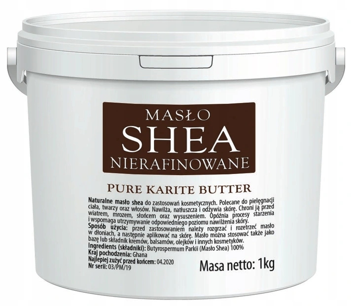 Vitafarm Masło Shea Nierafinowane 1kg