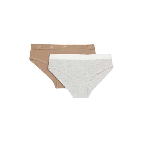 Bielizna damska majtki figi 2pack wygodne 4F UPTSF030-91S