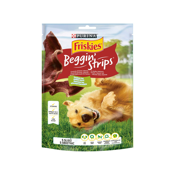 Purina Friskies Beggin Strips przekąski dla psa 120g