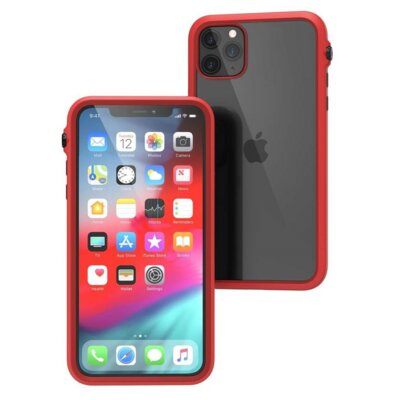 Zdjęcia - Etui Catalyst  Impact Protection do iPhone 11 Pro Max czerwono-czarne 