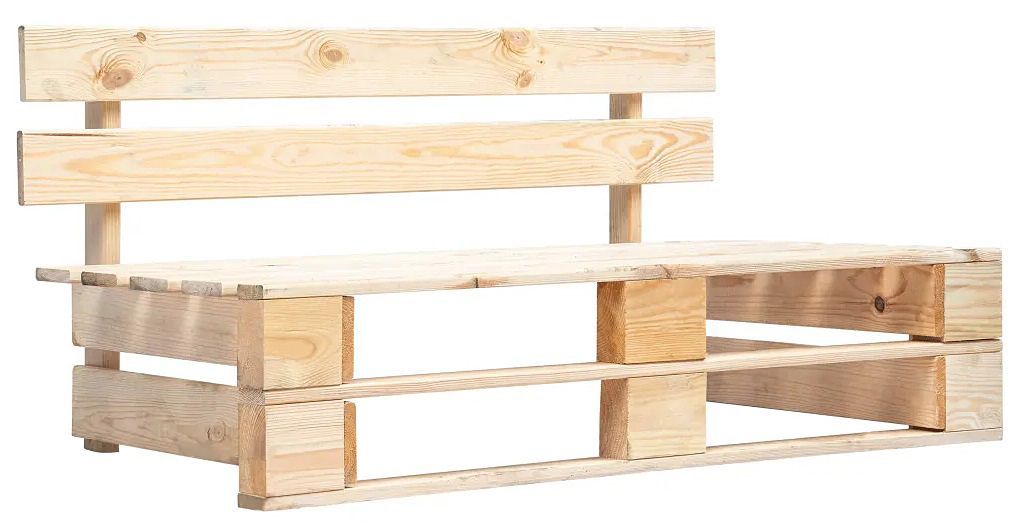EDINOS Ławka ogrodowa z palet H9-P53