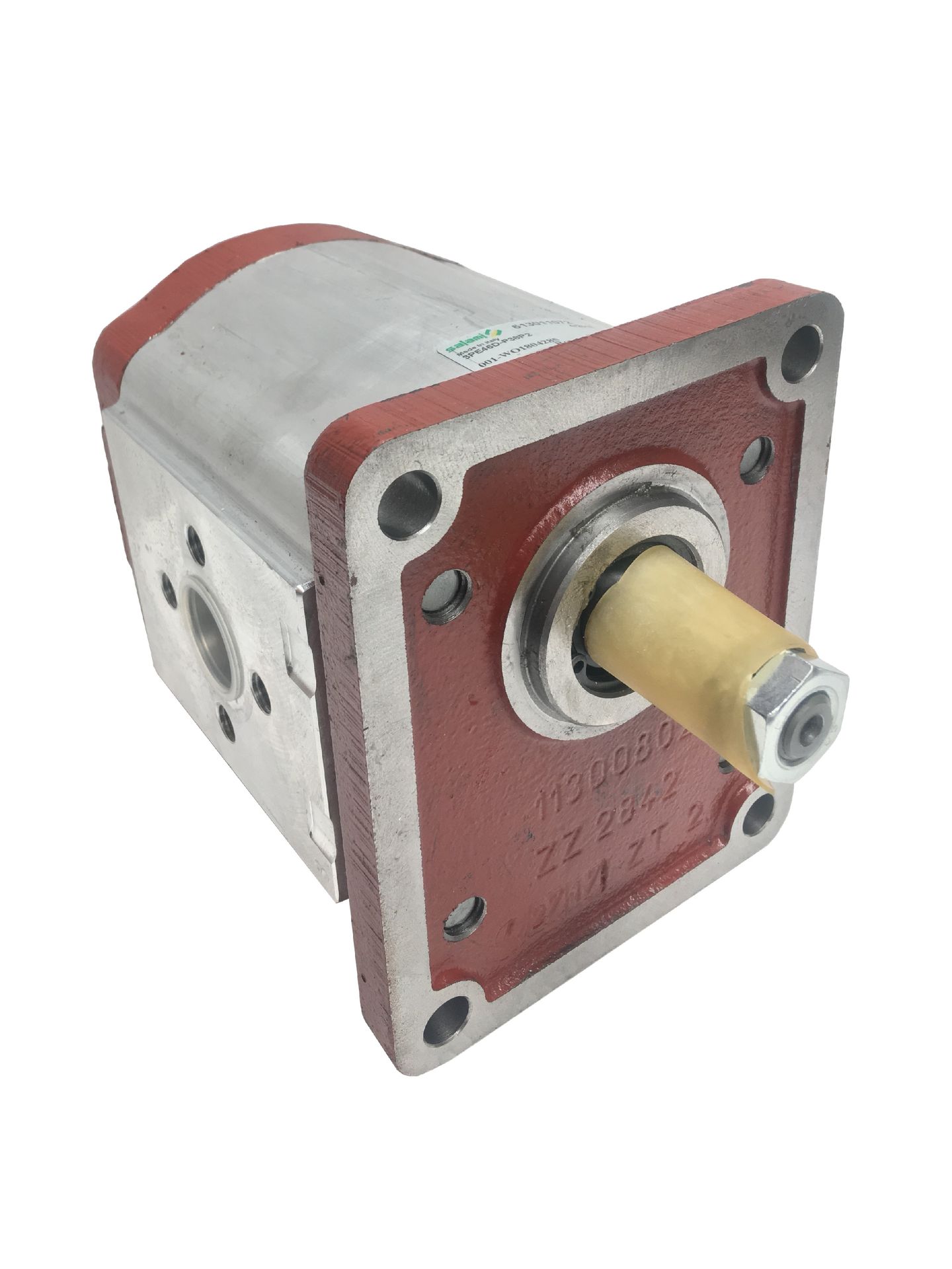 Pompa zębata aluminiowa, grupa 2,5, 2,5PB25D-P38P2 typ europejski