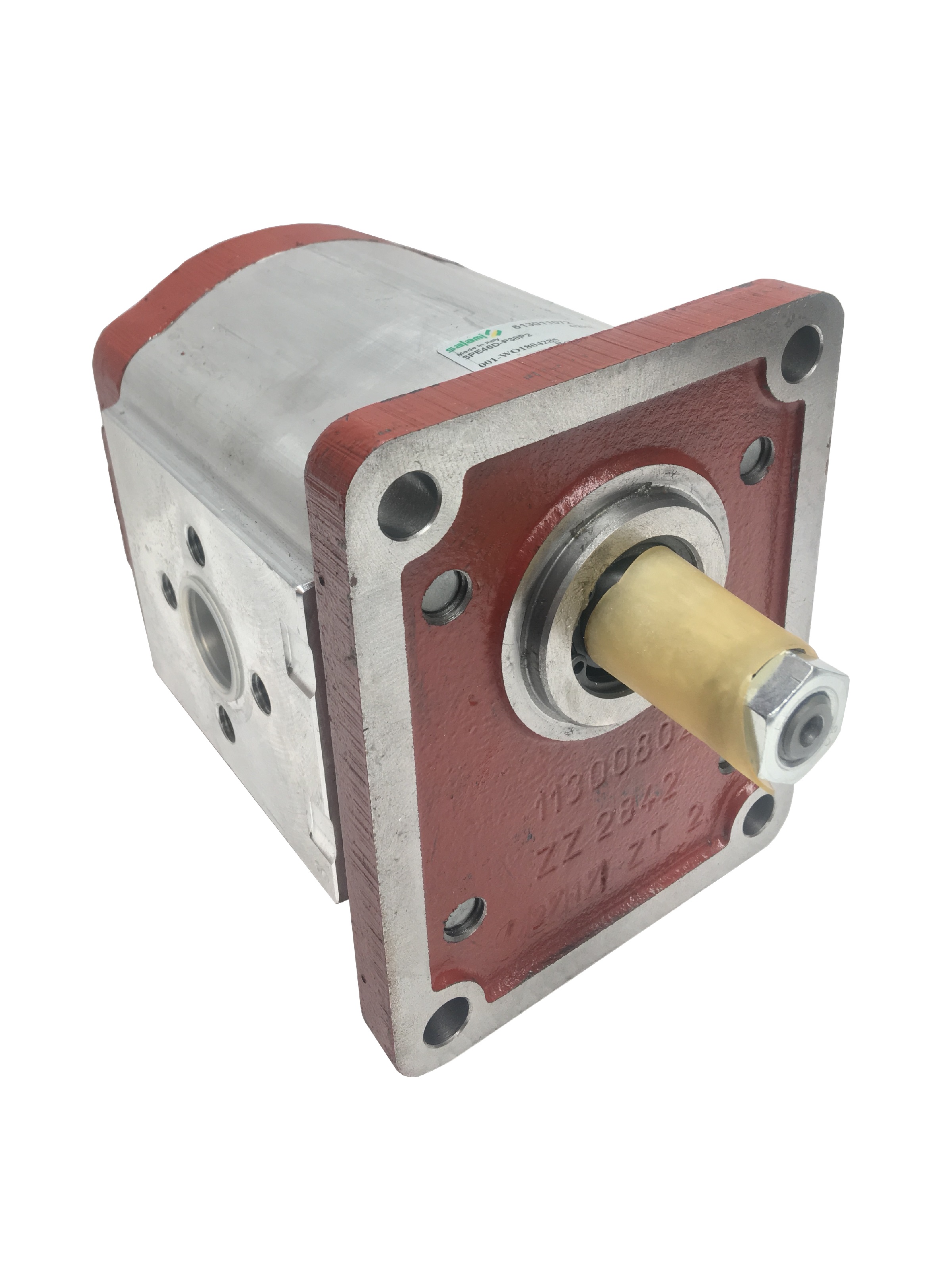 Pompa zębata aluminiowa, grupa 2,5, 2,5PB32D-P38P2 typ europejski