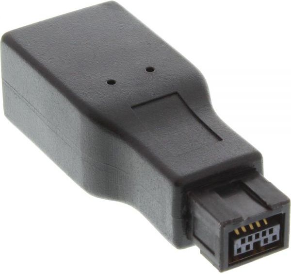 InLine Firewire 9-pin - Firewire 6-pin, Czarny 34600A