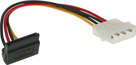 InLine Molex - SATA, 0.15m, Wielokolorowy 29670X