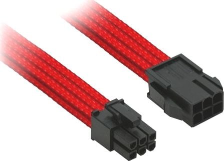 Nanoxia Przedłużacz 6-Pin PCI-E 30 cm czerwony NX6PV3ER