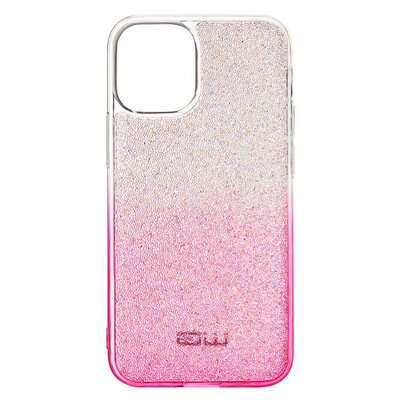 WG Etui Rainbow do iPhone 12 Mini Różowo-srebrny |