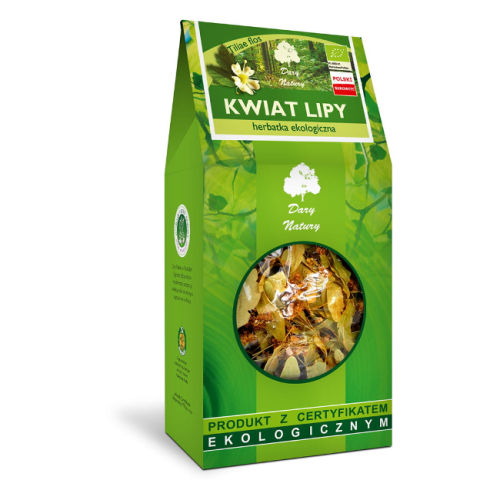Dary Natury Kwiat Lipy EKO 100% Lipa Herbatka Ekologiczna 30 g dn-231
