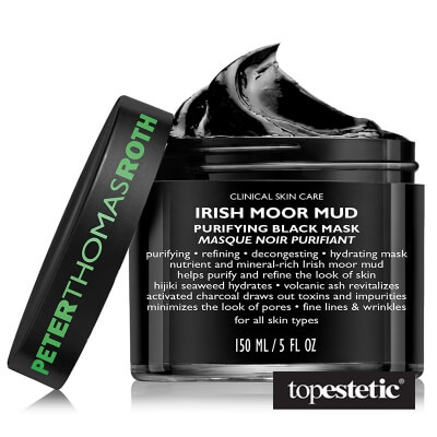 Peter Thomas Roth Irish Moor Mud Mask Czarna maseczka oczyszczająca 150 ml