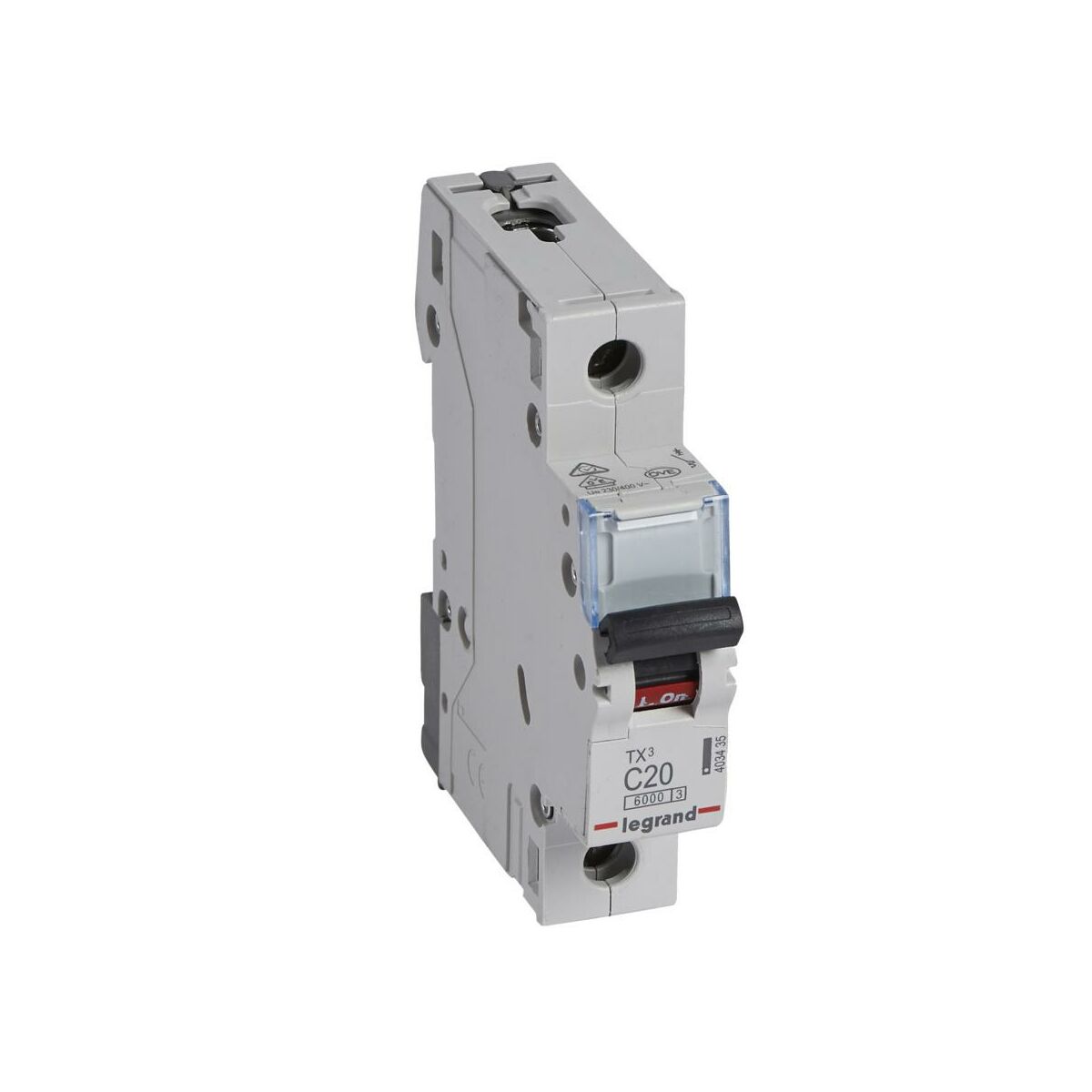 LEGRAND nadprądowy Legrand S 301 C 20 1P 20 A 6 kA