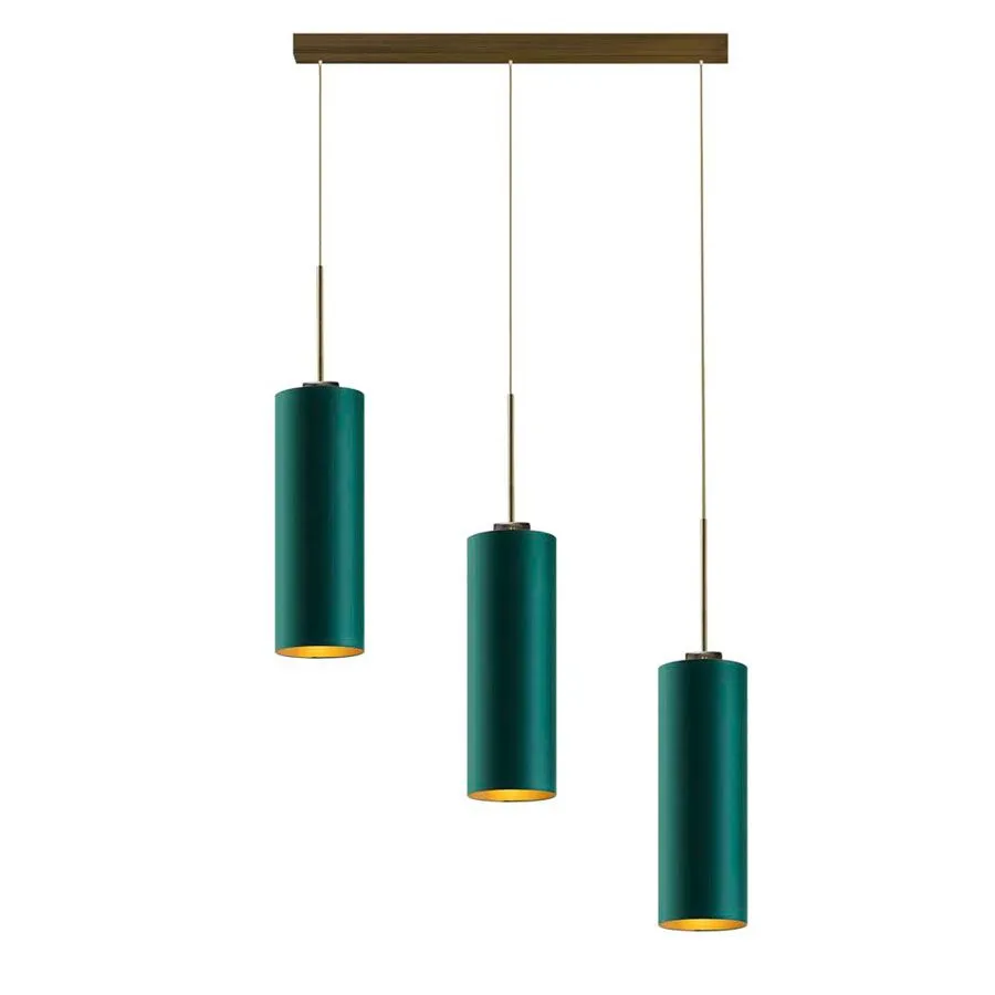 Lampa wisząca LED nad stół na złotym stelażu P6-E31