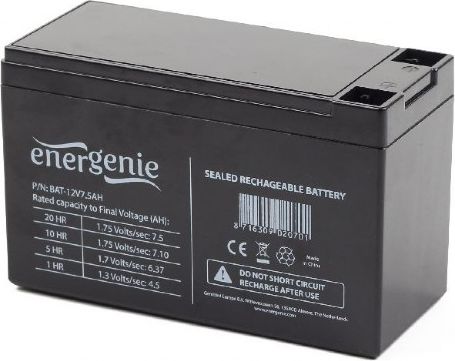 Energenie Akumulator 12V 7.5Ah BAT-12V7.5AH