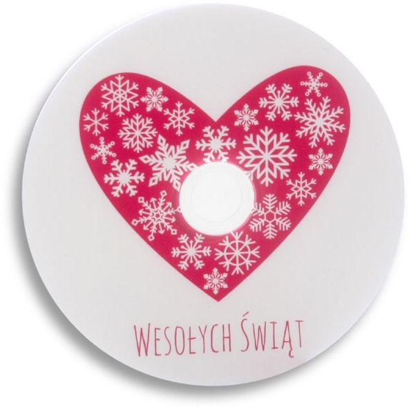 Płyta DVD TS świąteczne serce (DVD-R 4,7GB 16x)