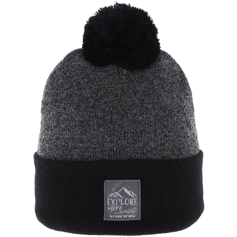 Czapka Viking Tovis 08 czarno-szara