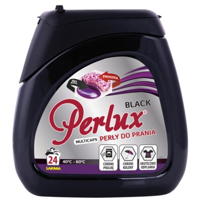 Perlux Perły piorące BLACK do prania ciemnych tkanin 24szt. 5907542740089