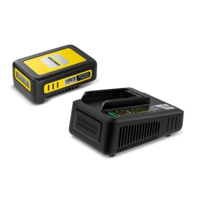 Karcher Zestaw szybka ładowarka + bateria 18 V 2.5 Ah