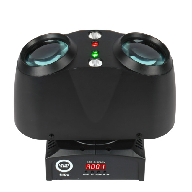 LIGHT4ME SID2 - Multiefekt świetlny LED 4w1 efekt beam/laser/stroboskop
