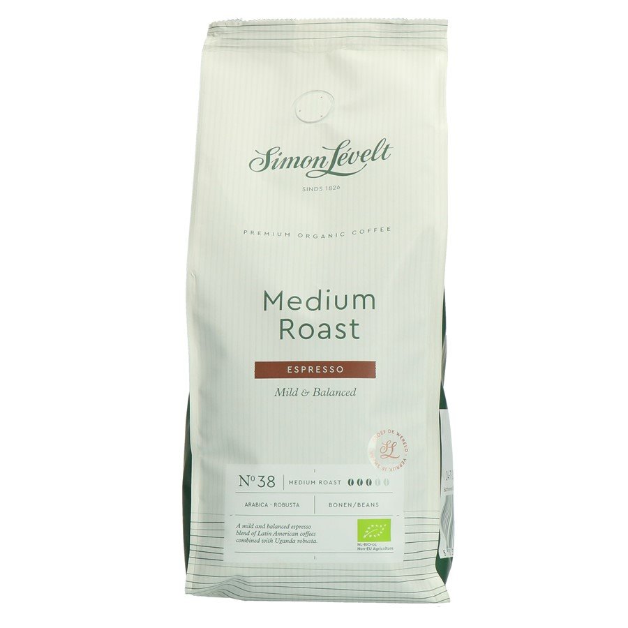 Simon Levelt Kawa ziarnista Espresso Medium Roast 500g 8711138337013