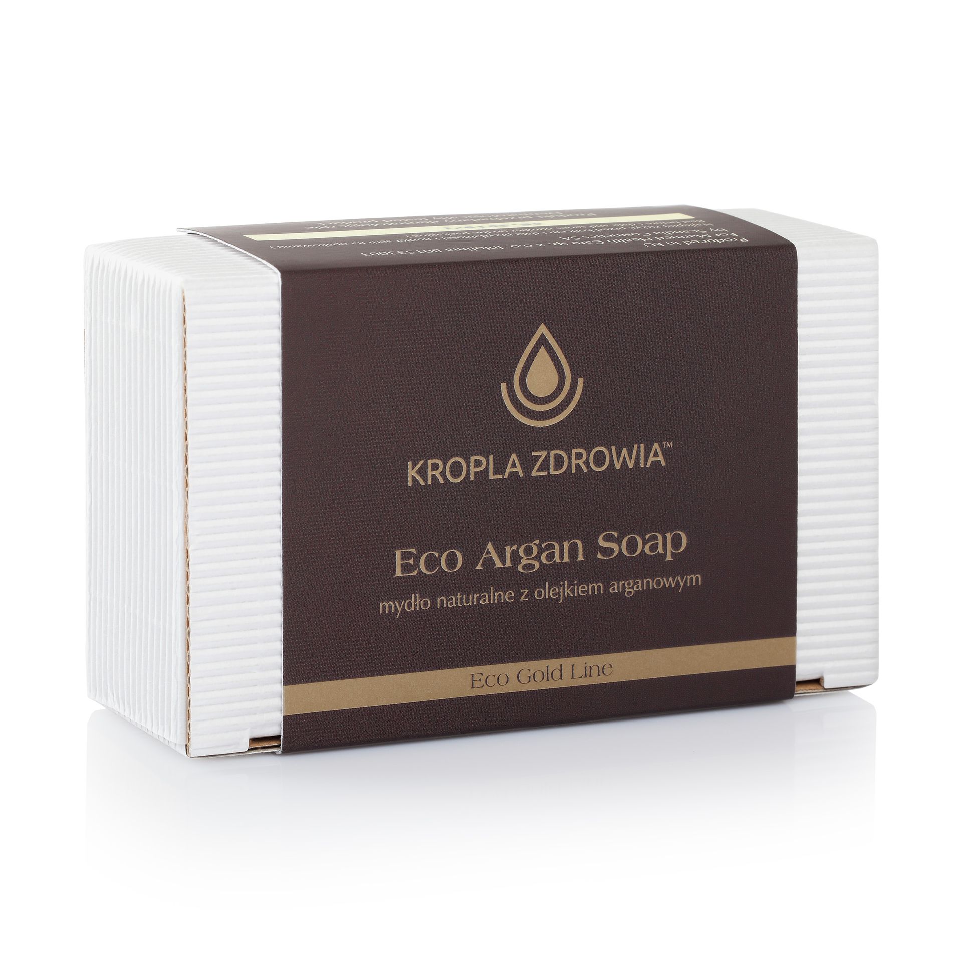 Kropla Zdrowia Eco Argan, mydło naturalne z olejkiem arganowym, 130 g |Darmowa dostawa od 199,99 zł !!! 7051146