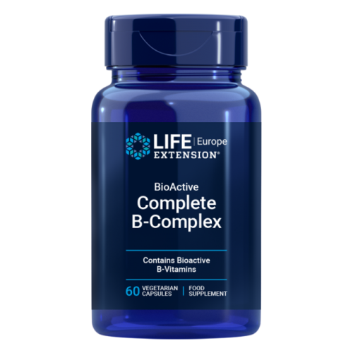 Life Extension Europe B.V. (Holandia) BioActive Complete B-Complex 60 kaps. (LifeExtension) TT001451