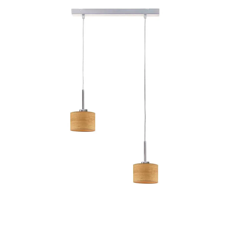Lampa wisząca boho nad stół na chromowanym stelażu 4 kolory K9-L99