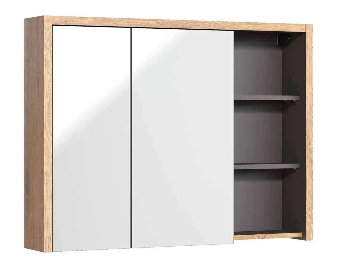 Szafka łazienkowa z lustrem H9-S74