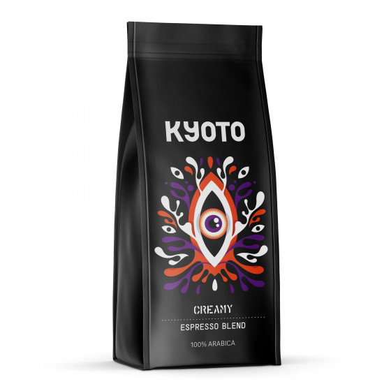 Kyoto Coffee Roasters Kawa ziarnista Kyoto Coffee Roasters Creamy, 1 kg Creamy (Espresso Blend) 1 kg
