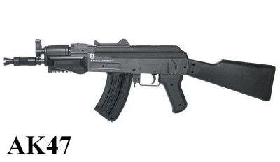 Opinie o Karabin Szturmowy AK47 KAŁASZNIKOV SPETSNAZ / SPECNAZ ASG (nap. sprężynowy) na Kule 6mm ASG.