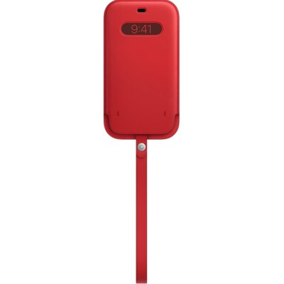 Apple Skórzany futerał z MagSafe do iPhonea 12 | 12 Pro (PRODUCT)RED MHYE3ZM/A