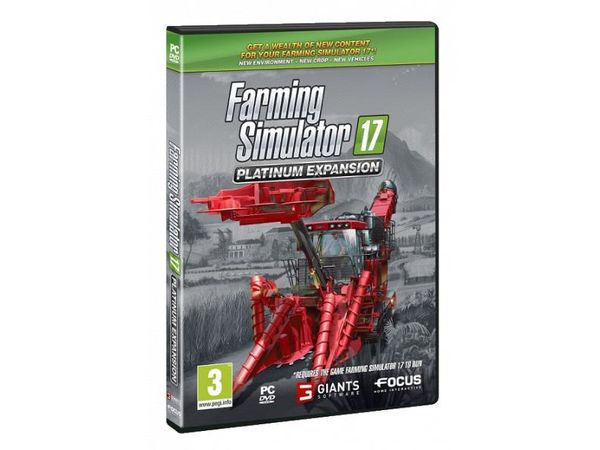 GIANTS SOFTWARE FARMING SIMULATOR 17 DODATEK PLATYNOWY | Darmowa dostawa