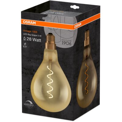 Osram Żarówka LED Vintage 1906LEDBGRPD 1906LEDBGRPD 5W