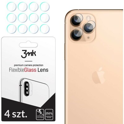 3MK Szkło na aparat Flexible Glass Lens dla iPhone 11 Pro Max 5903108202749