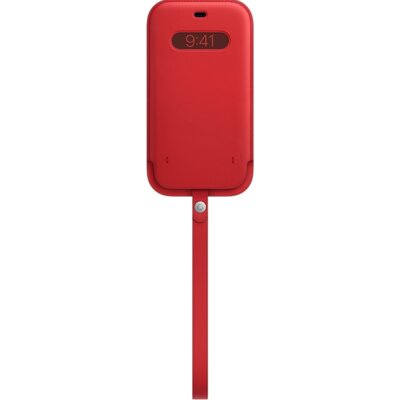 Apple Skórzany futerał z MagSafe do iPhonea 12 Pro Max (PRODUCT)RED MHYJ3ZM/A