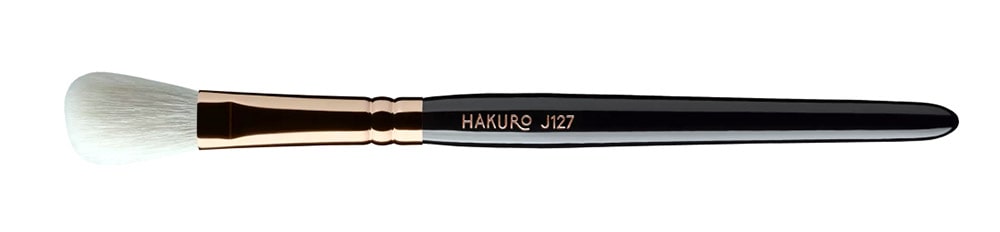 Hakuro J127 pędzel do rozświetlacza i cieni do powiek czarny
