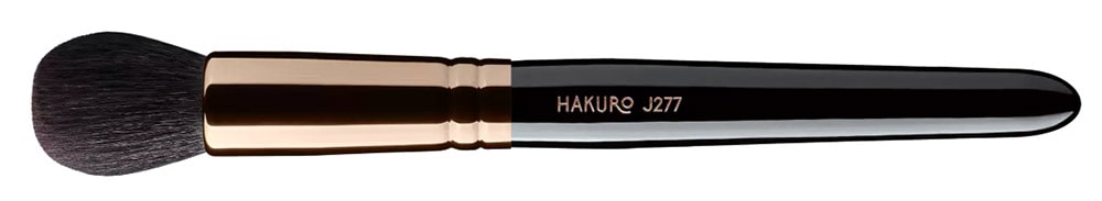 Hakuro J277 pędzel do pudru konturowania i różu czarny