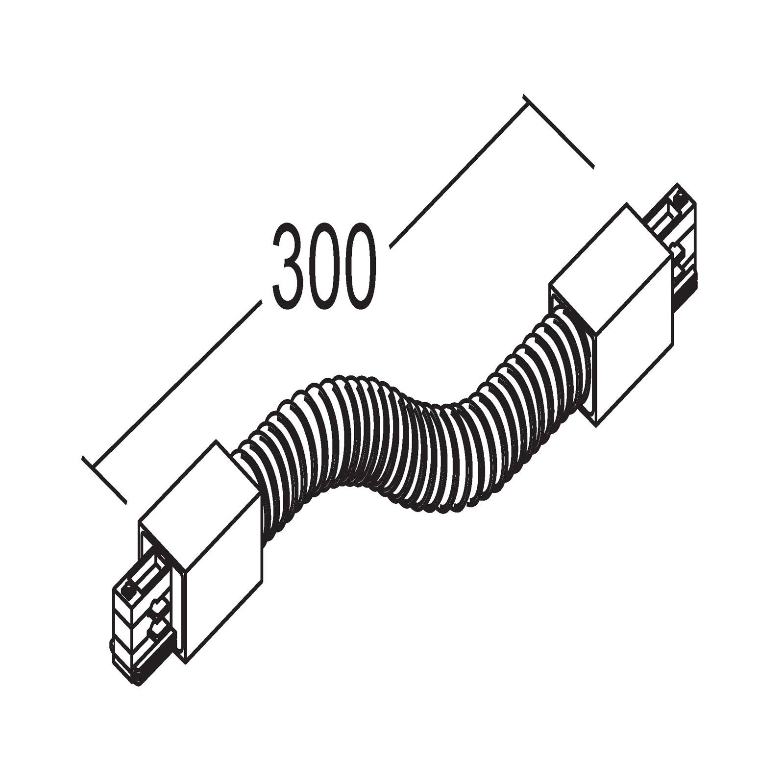 Flex IVELA Ivela łącznik system 3-fazowy LKM, srebrny