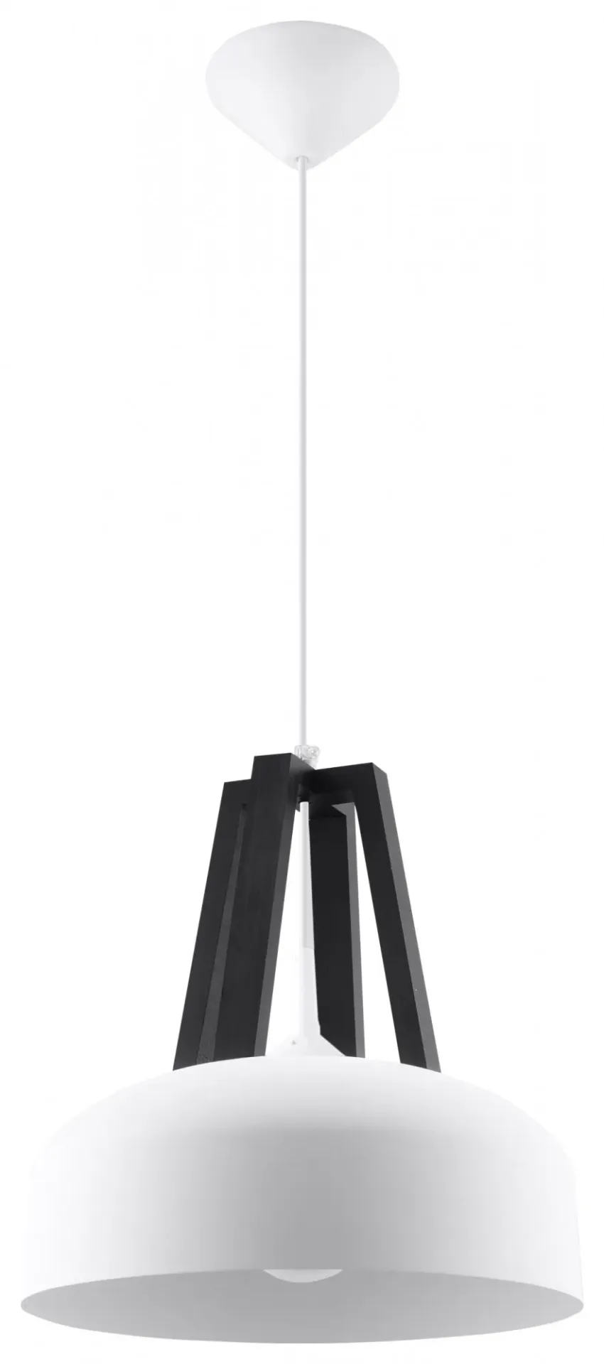 Biała lampa w stylu skandynawskim - EX516 L7-H21