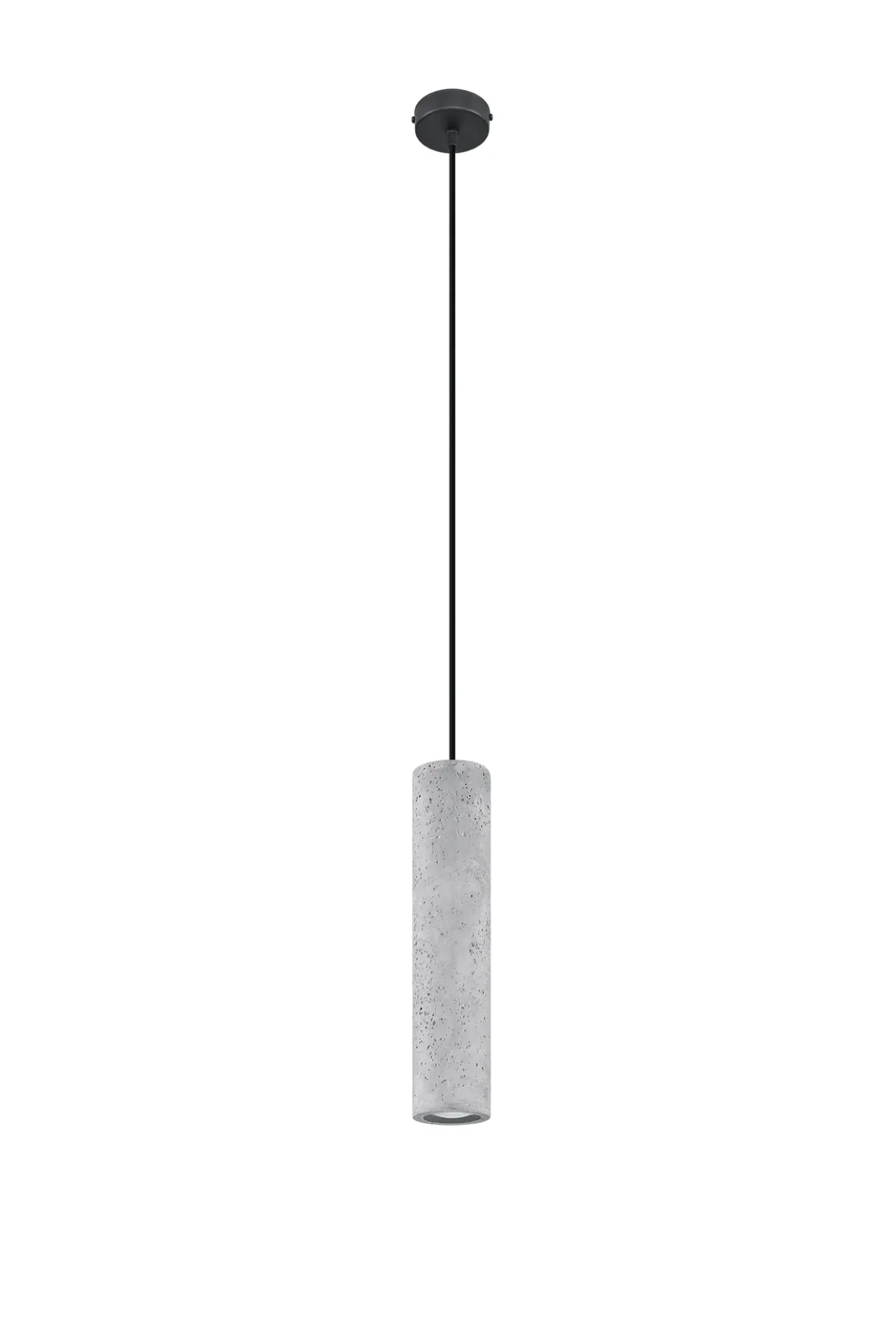 Betonowa lampa wisząca tuba - 3X EX571 N4-E47