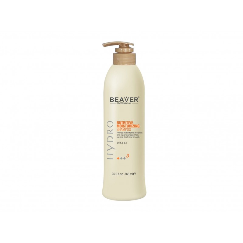 BEAVER HYDRO NUTRITIVE SZAMPON DO WŁOSÓW SUCHYCH I ZNISZCZONYCH 768 ML