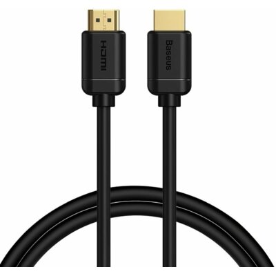 Baseus Kabel Hdmi Do Hdmi 4k 60hz 2.0 High Definition Cakgq-C01 3 Metry Czarny