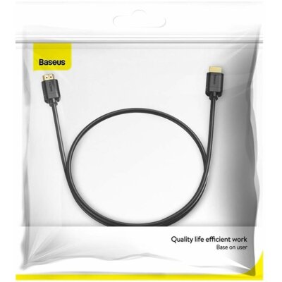 Baseus High Definition | Kabel przewód HDMI - HDMI 2.0 4K60Hz FULL HD 18Gbps HDR 1m CAKGQ-A01