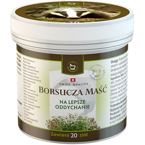 Herbamedicus Borsucza maść 125 ml TT000575