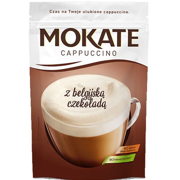 Mokate cappucino 110g torebka czekolada