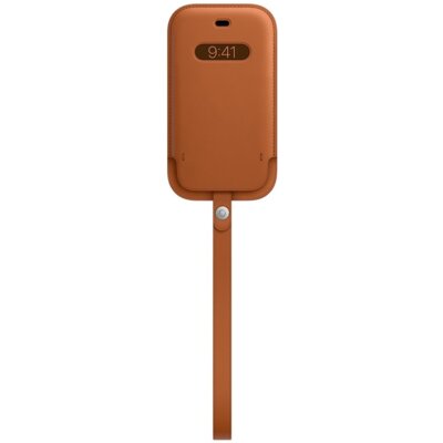 Apple Skórzany futerał z MagSafe do iPhonea 12 mini naturalny brąz MHMP3ZM/A