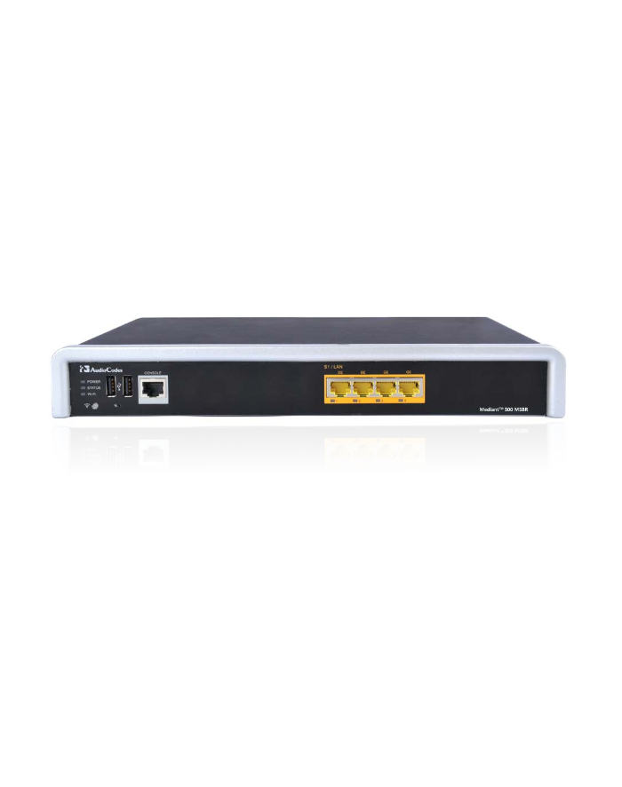 Audiocodes Mediant 500 Enterprise Session Border Controller E-SBC 5 sessions Supporting software upgrade up to 250 ESBC sessions (M500-ESBC)