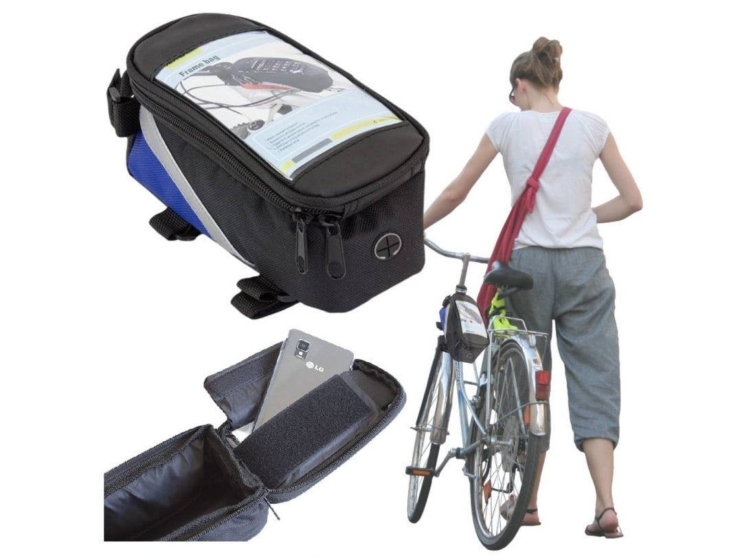 Torba rowerowa rower sakwa na telefon pokrowiec