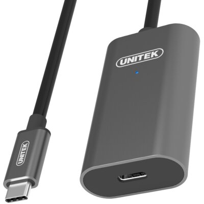 Unitek Kabel wzmacniacz sygnału U305A USB-C 3.1 M/F 5m KKUNKKBU00H0