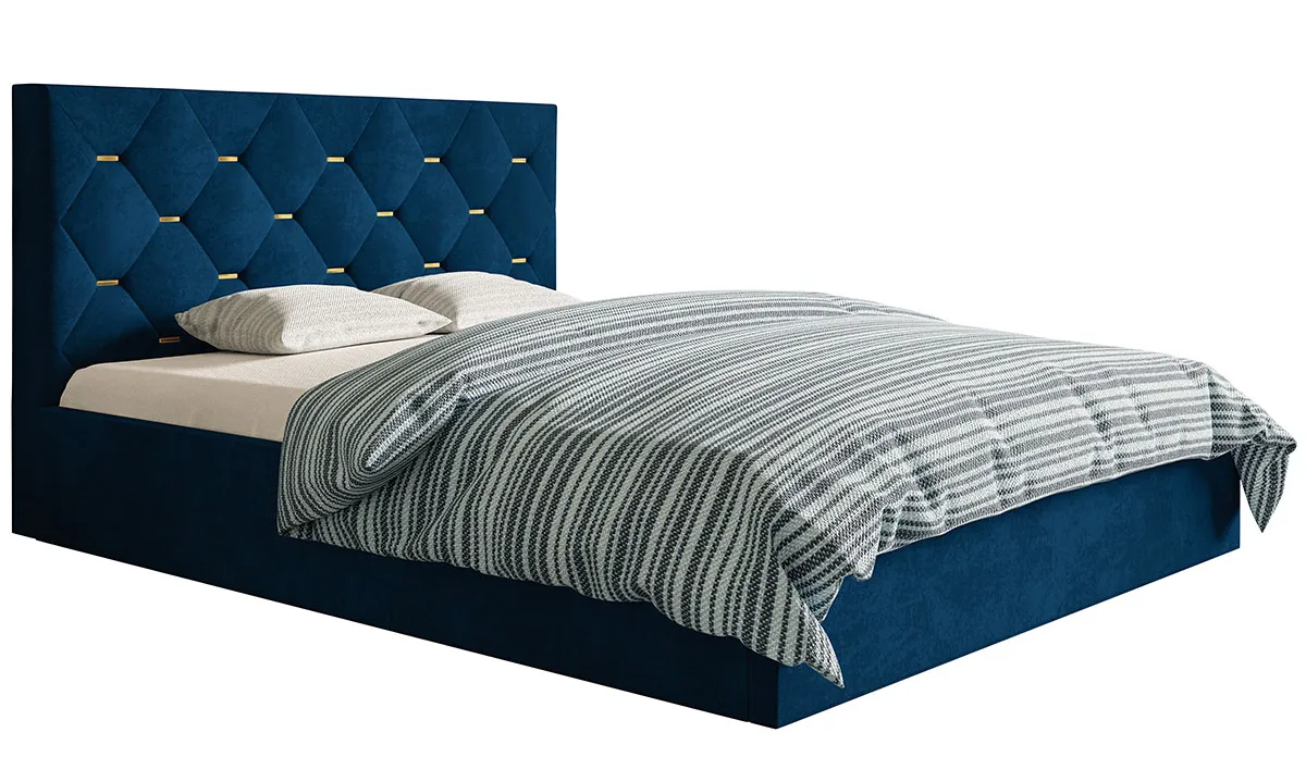 Podwójne łóżko pikowane glamour 180x200 K9-R83